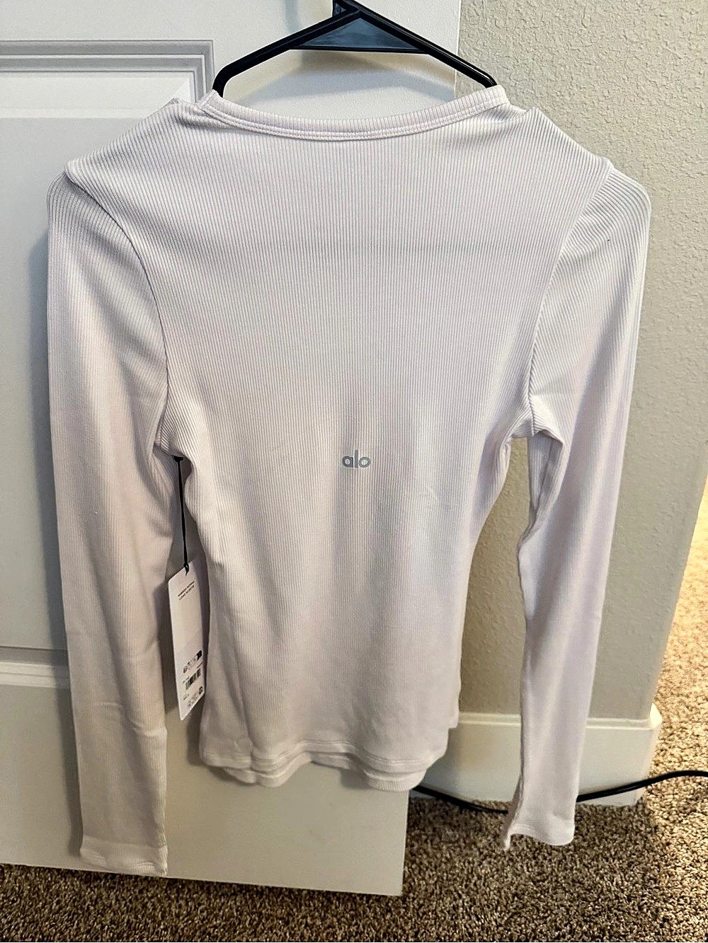 Alo Yoga Ribbed Modal Long Sleeve - Picture 2 of 5